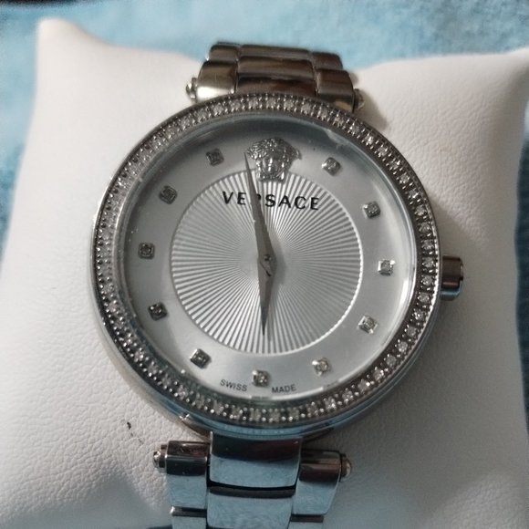 Versace Diamond Dial Stainless Steel Analog main image 4